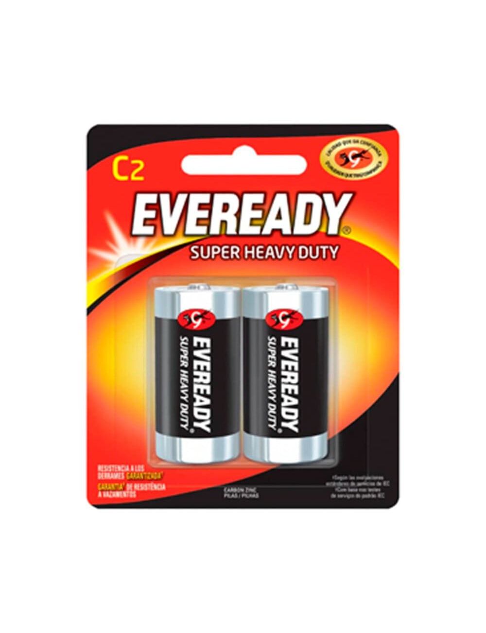 Pilas Eveready Extra Duración C Empaque Con 2 Pilas Pilas Eveready Extra Duración C Empaque Con 2 Pilas