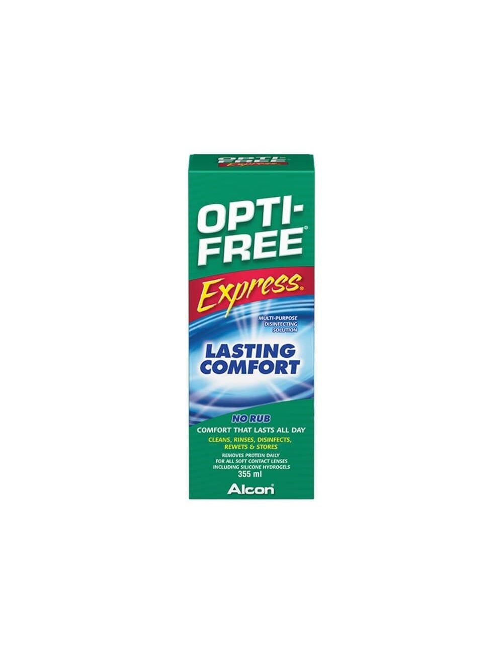 Opti-Free Express Confort Caja Con Envase con 355 mL
