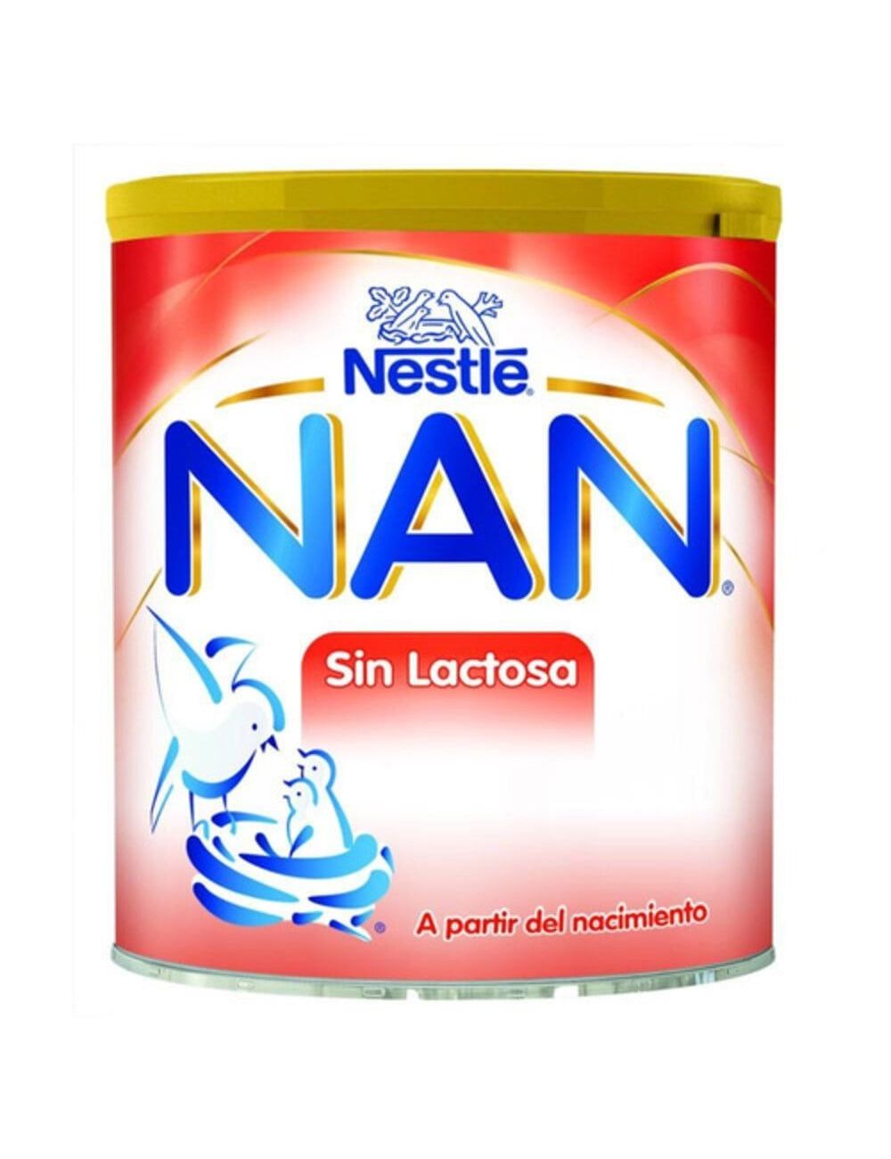 NAN Sin Lactosa Lata Con 400 g
