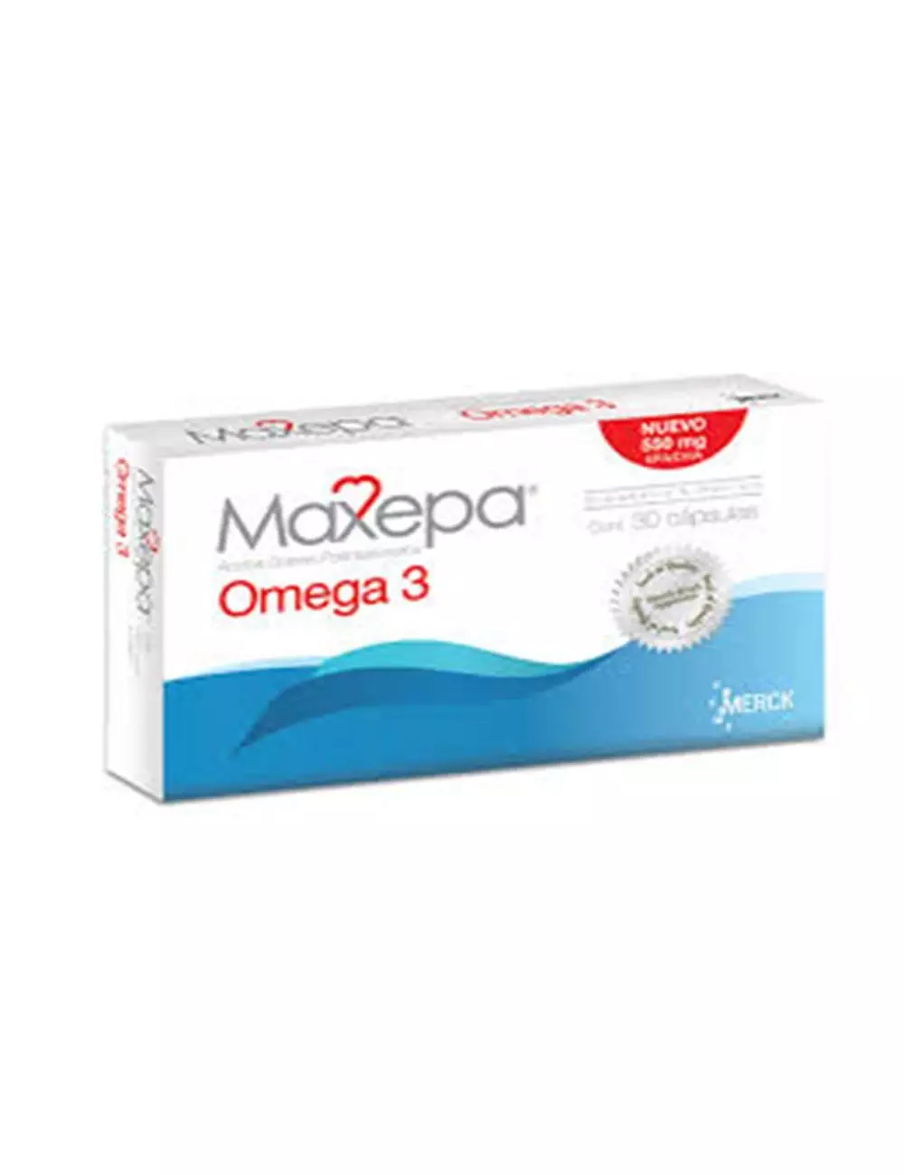 Maxepa 550 Mg Caja Con 30 Cápsulas