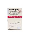 Madopar 100 mg / 25 mg Caja con 30 Comprimidos