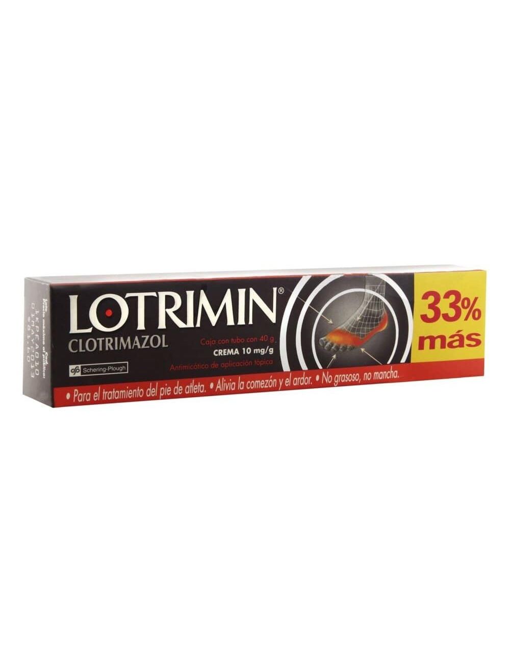 Lotrimin 10 mg/ g Caja Con Tubo Con 40 g