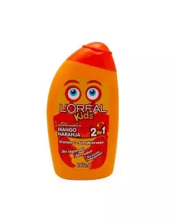 L´oreal Kids Shampoo 2 En 1 Botella Con 265 mL Aroma Mango-Naranja