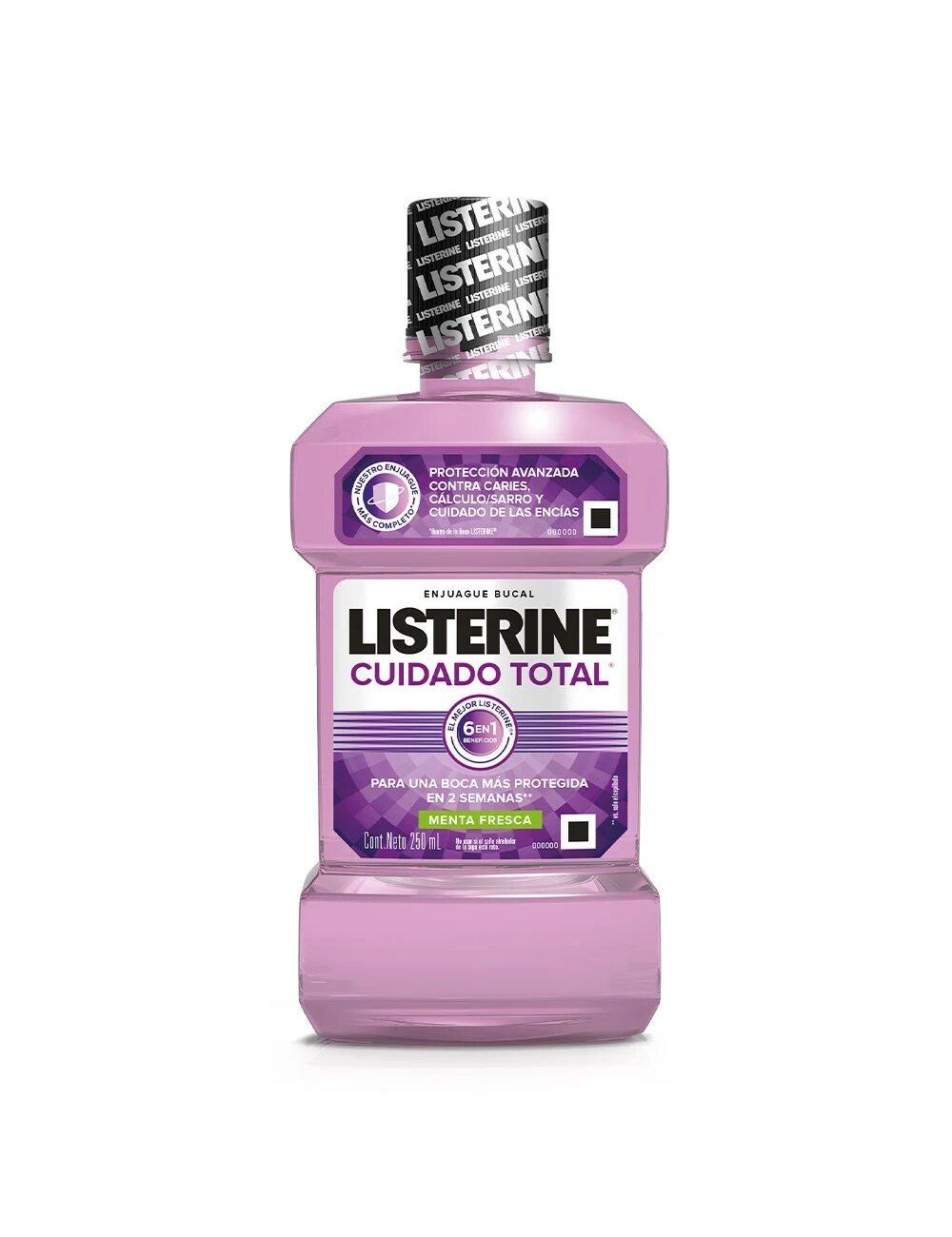 Listerine Cuidado Total Enjuague Bucal Frasco Con 250 mL