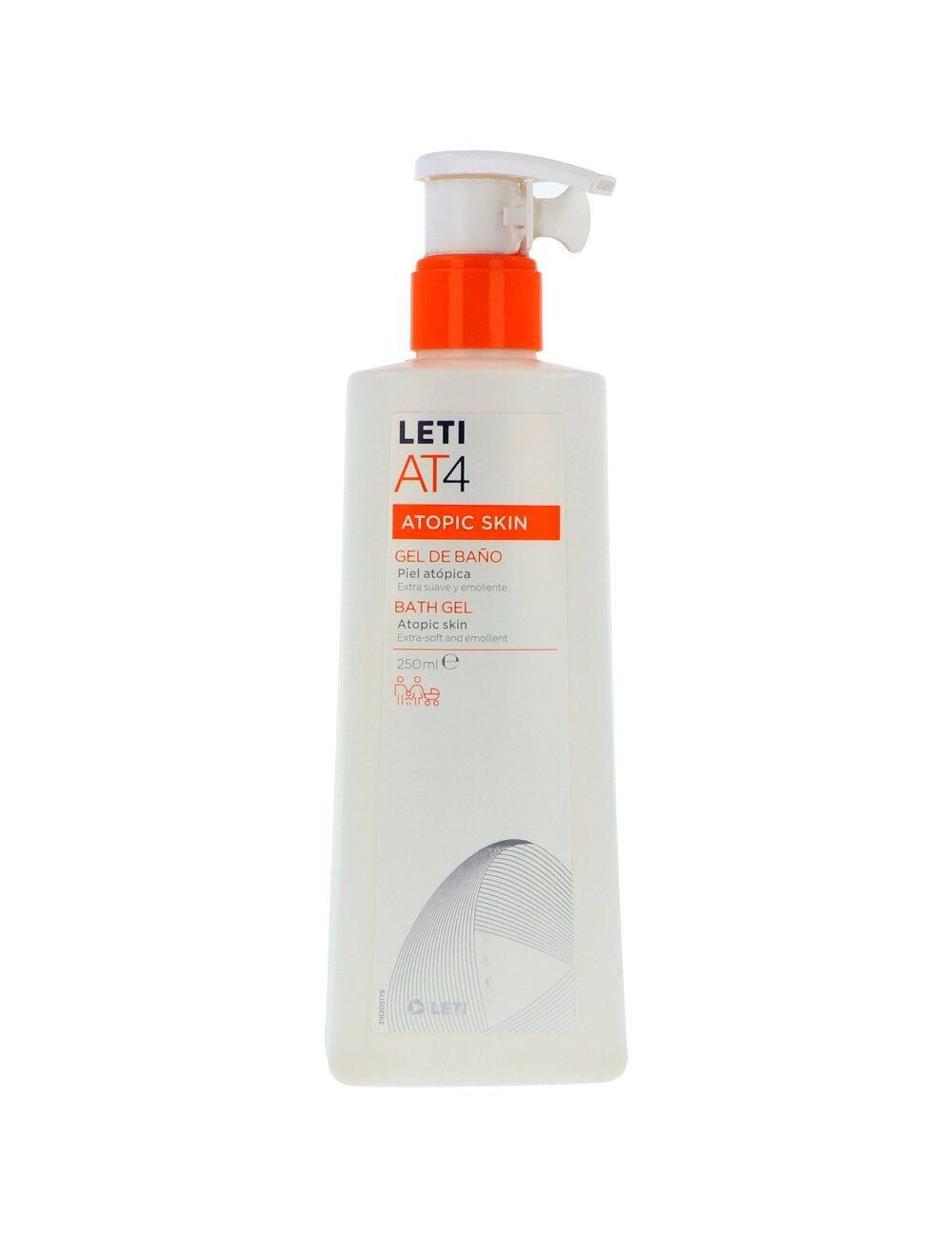 Leti At4 Gel De Baño Frasco Con 250 mL Leti At4 Gel De Baño Frasco Con 250 mL