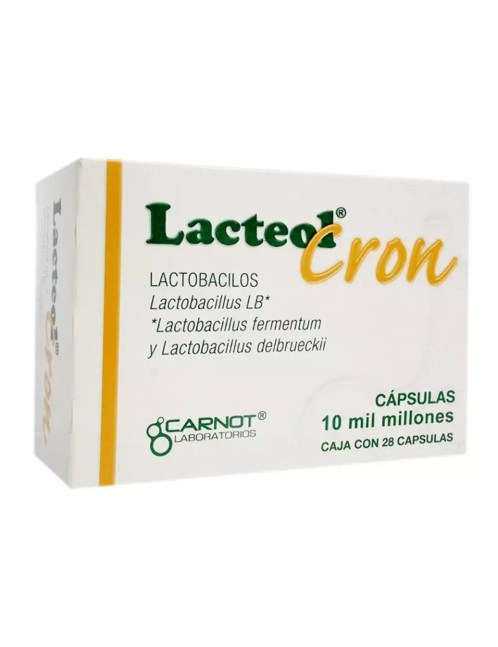 Lacteol Cron 10,000 M.U.I Caja Con 28 Cápsulas