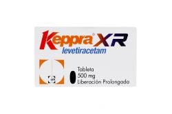 Keppra XR 500 mg Caja Con 60 Tabletas
