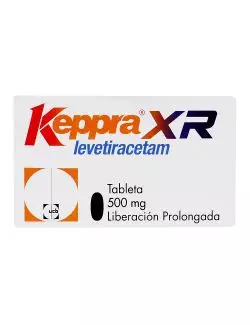Keppra® XR 500 mg  (Levetiracetam) - 60 Tabletas - UCB Pharma