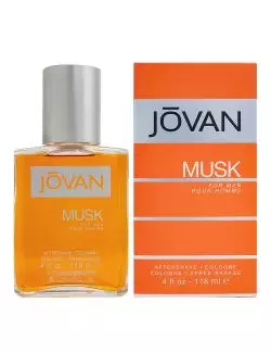 Jovan Musk For Men Cologne Caja Con Frasco Con 118 mL