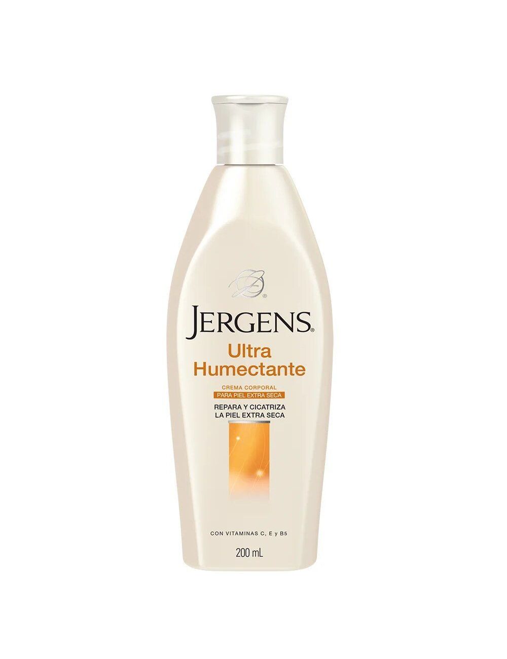 Jergens Ultra Humectante Crema Corporal Piel Extra Seca Con 200mL
