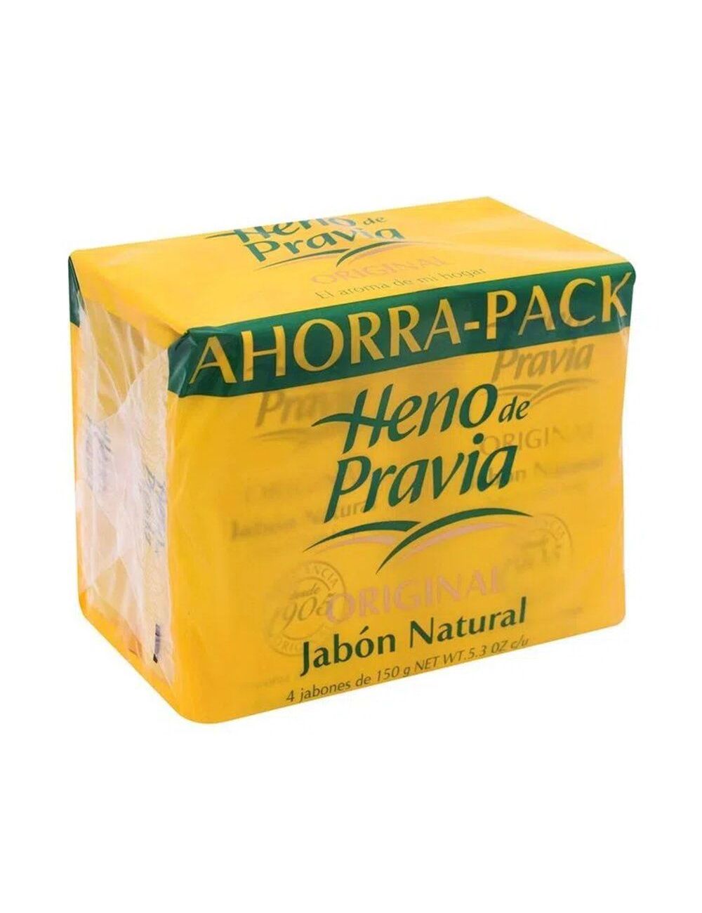 Jabón Natural Heno De Pravia Pack Con 4 Piezas Con 150 g Jabón Natural Heno De Pravia Pack Con 4 Piezas Con 150 g