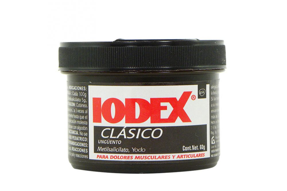 Iodex Clásico Ungüento Tarro Con 60 g