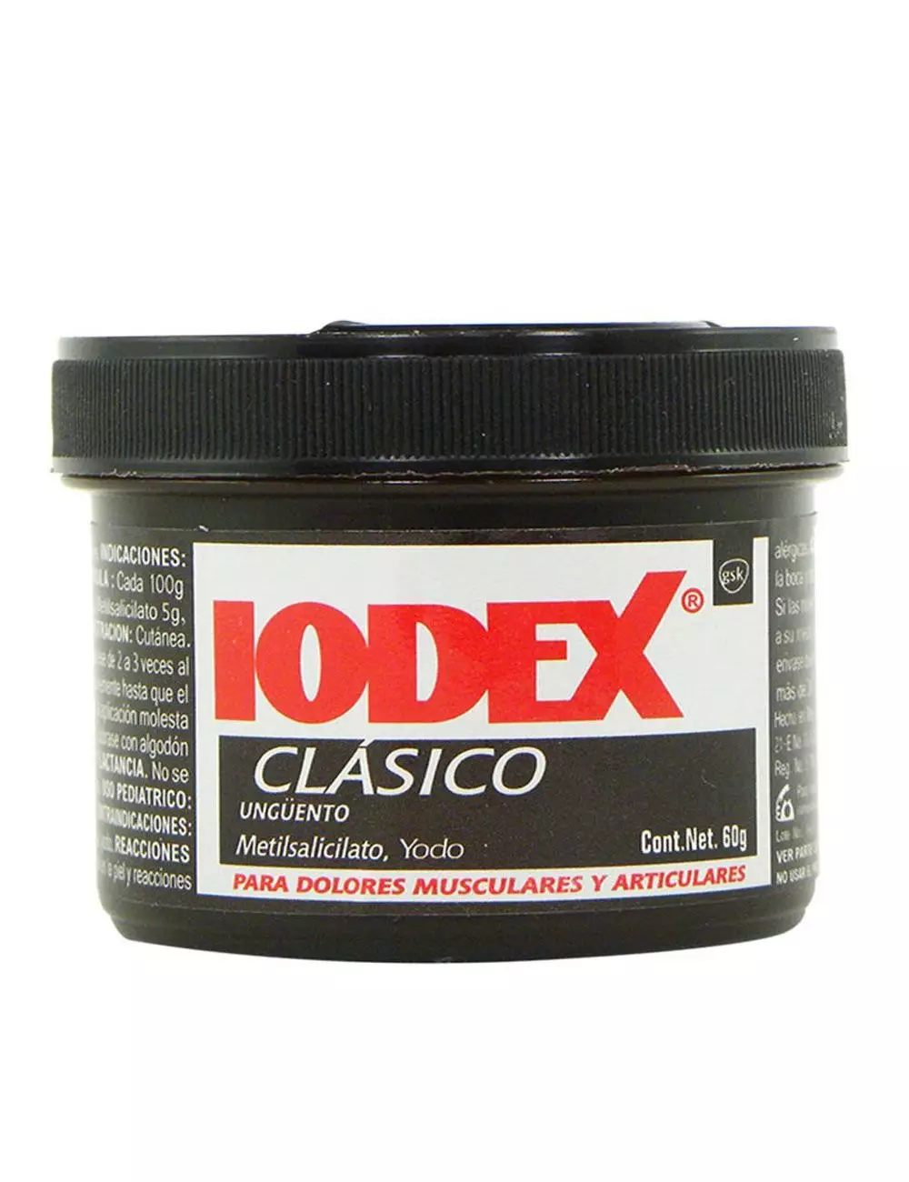 Iodex Clásico Ungüento Tarro Con 60 g