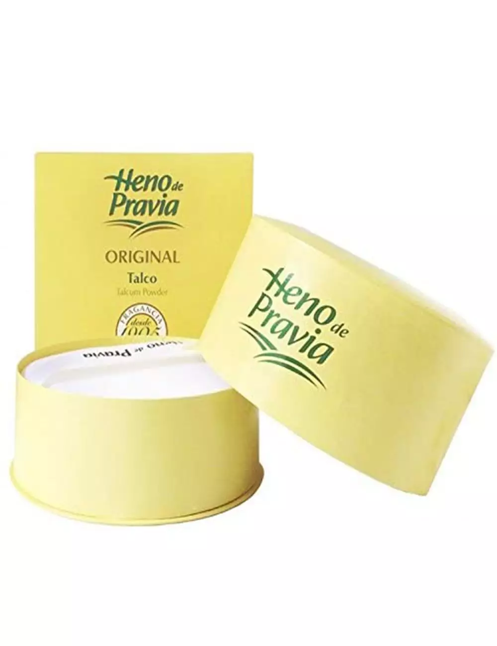 Heno De Pravia Caja Con Tarro Con Talco Perfumado Con 142 g