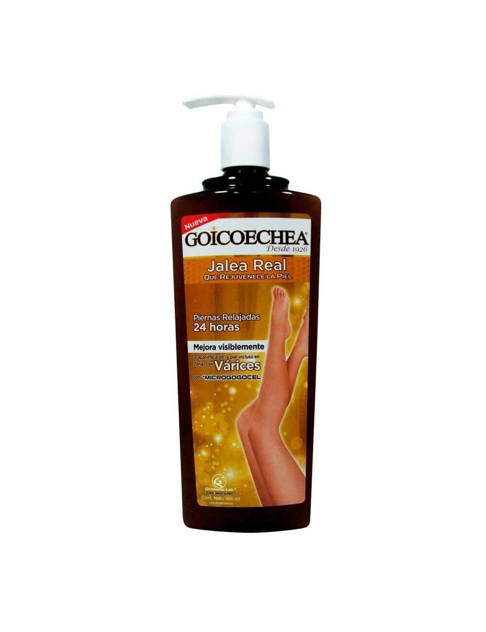 GOICOECHEA CREMA JALEA RELEA FRASCO CON 400 ML – PIERNAS.