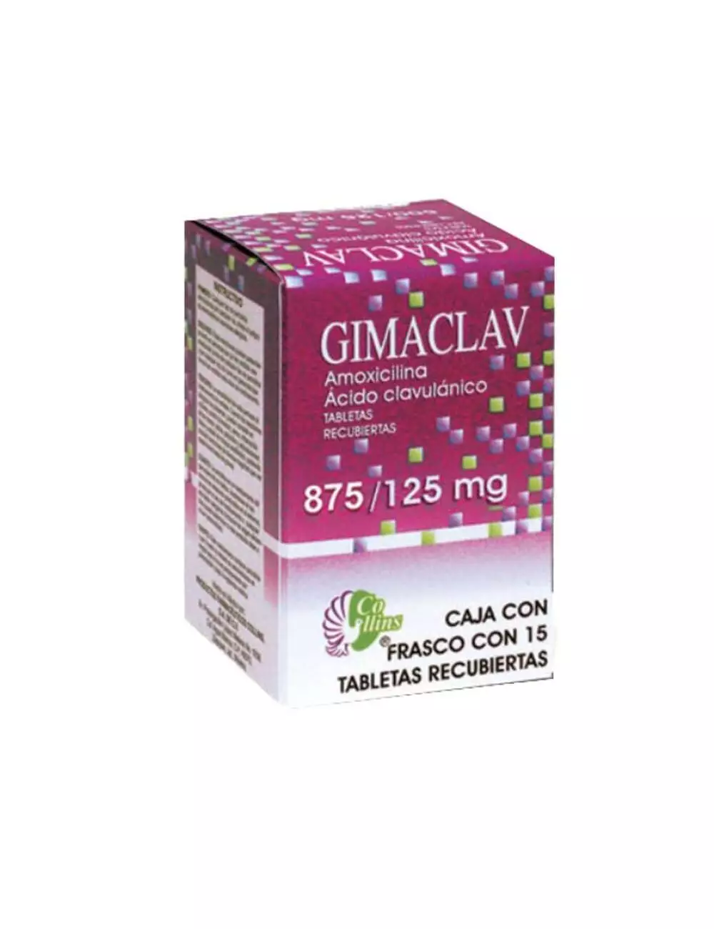 Gimaclav 875 / 125 mg Caja Con 15 Tabletas -RX2