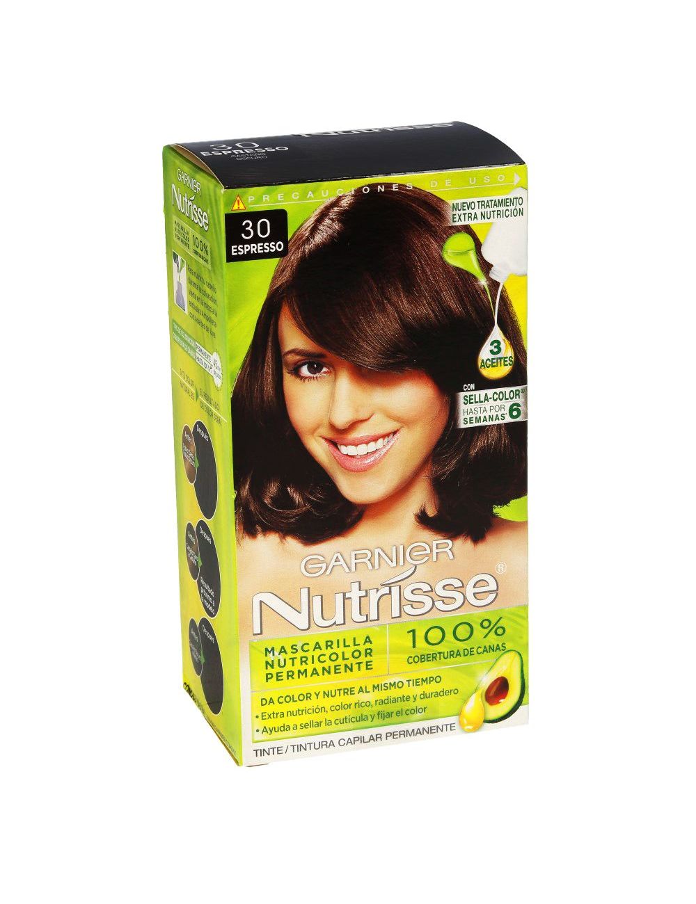 Garnier Nutrisse Tinte En Crema Caja Con 1 Aplicación Color Espresso 30 Garnier Nutrisse Tinte En Crema Caja Con 1 Aplicación Color Espresso 30