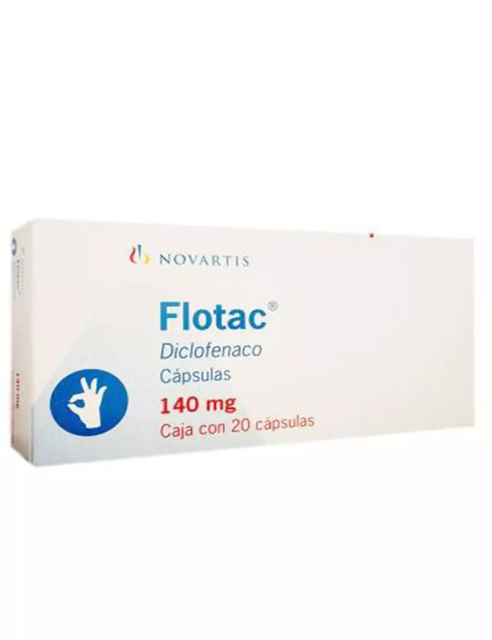 Flotac 140 mg Caja Con 20 Cápsulas