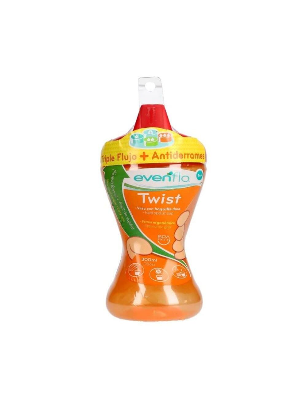 Evenflo Twist Vaso Con Boquilla Dura 300 mL Evenflo Twist Vaso Con Boquilla Dura 300 mL