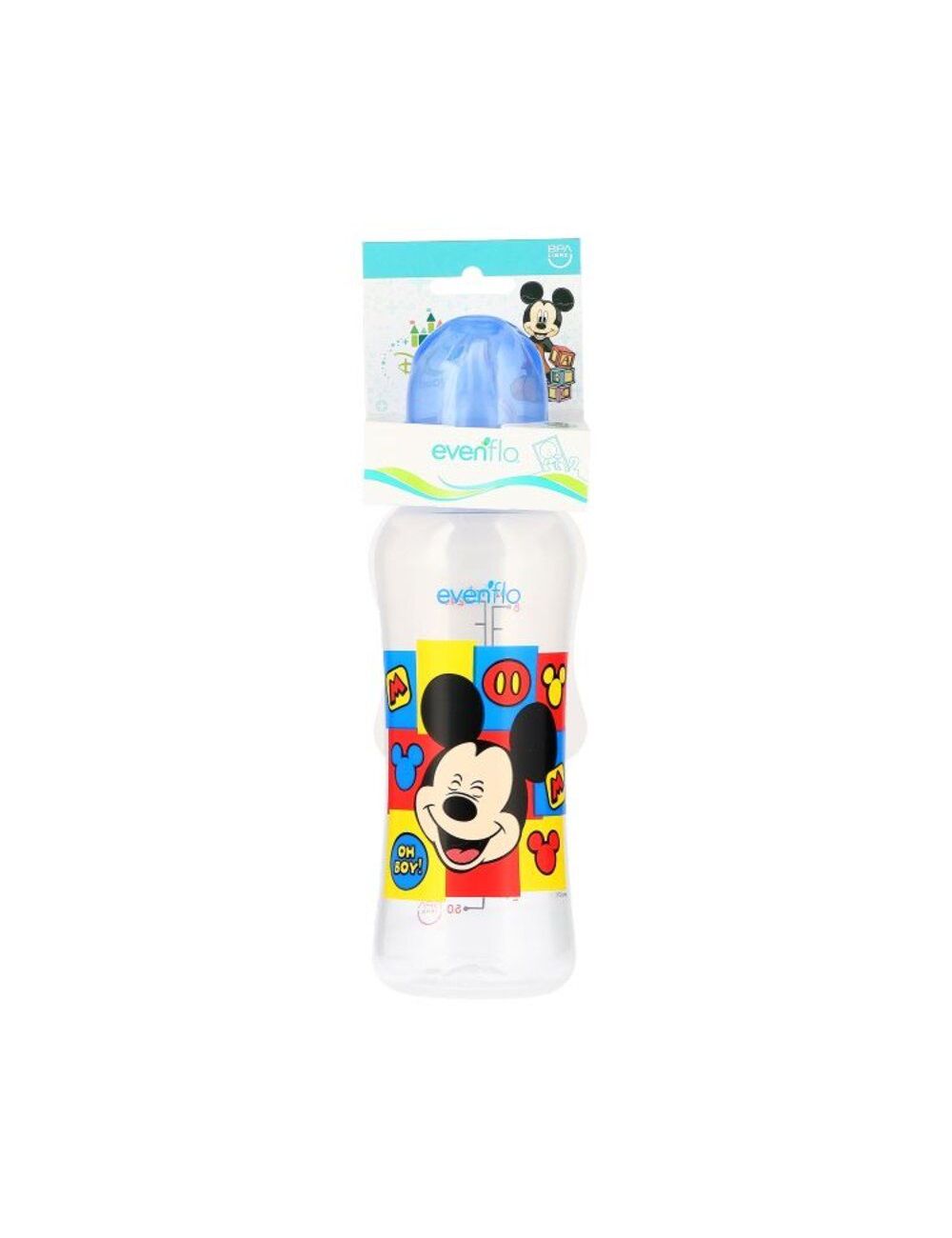 EVENFLO BIBERÓN DISNEY 8 OZ 1 PIEZA - COLGANTE CON 1 PIEZA