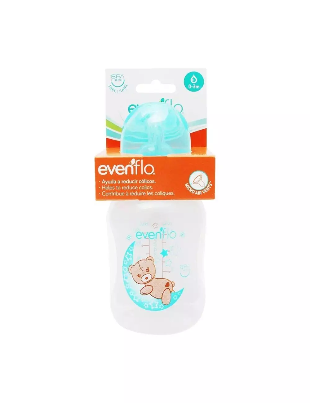 Evenflo Biberón 120 mL / 4 oz Empaque Con 1 Biberón