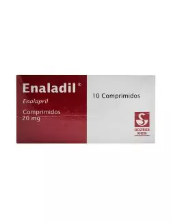 Enaladil 20 mg 3 Cajas Con 30 Comprimidos Tripack