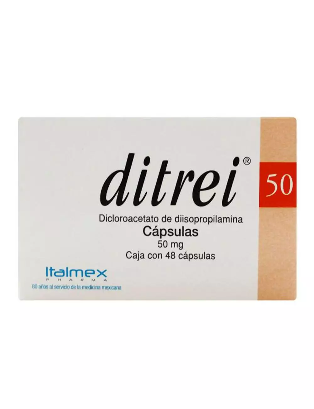 Ditrei 50 mg Caja Con 48 Cápsulas