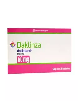 Daklinza® (Daclatasvir) 60 mg – Caja con 28 Tabletas - Bristol Myers Squibb