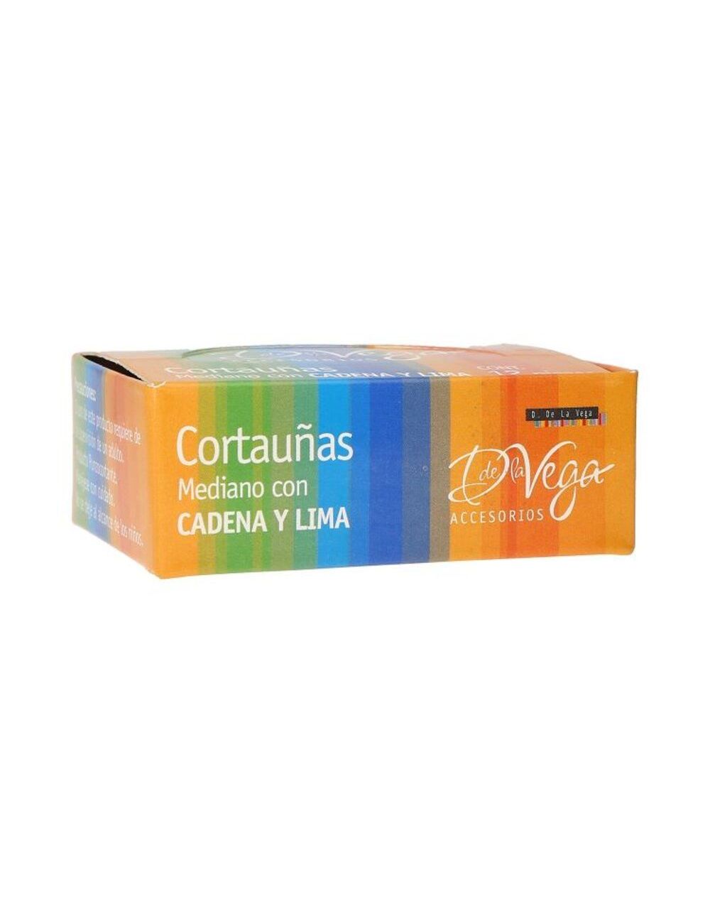 D la Vega Cortauñas Mediano Con Cadena Y Lima Caja Con 12 Piezas D la Vega Cortauñas Mediano Con Cadena Y Lima Caja Con 12 Piezas