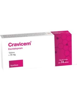 Cravicem 10 mg. Caja 14 Tabletas