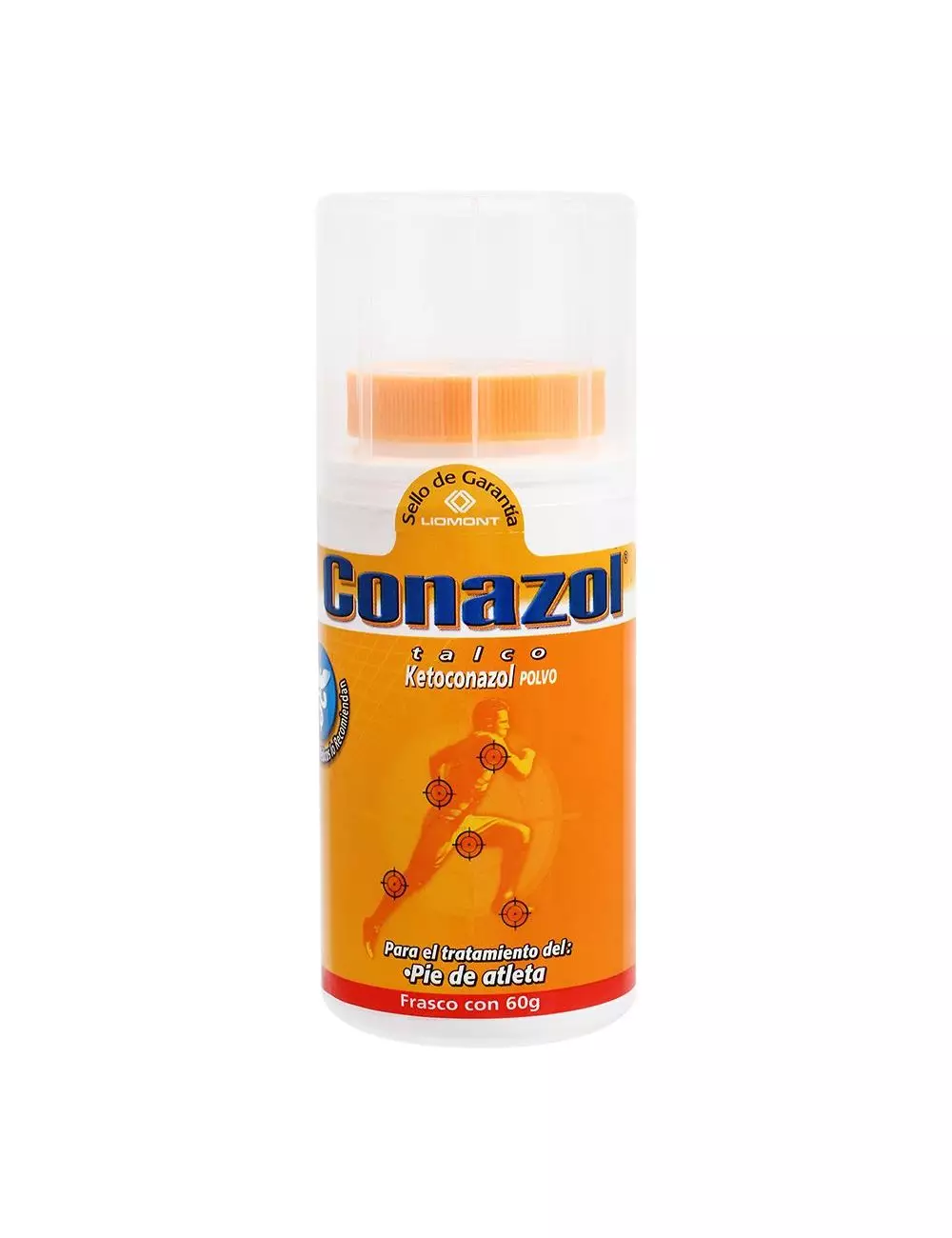 Conazol talco Frasco Con Polvo De 60 g