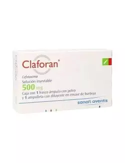 Claforan Ámpula Con 500 mg - RX2