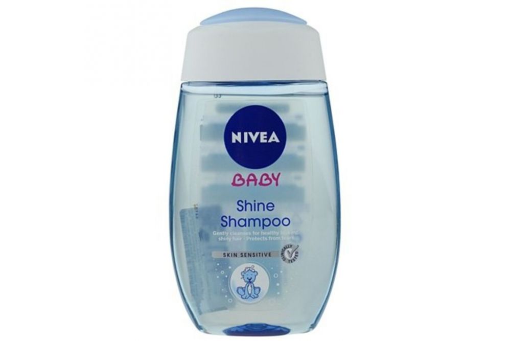 Shampoo Nivea Baby Brillo Sedoso Botella Con 200 mL