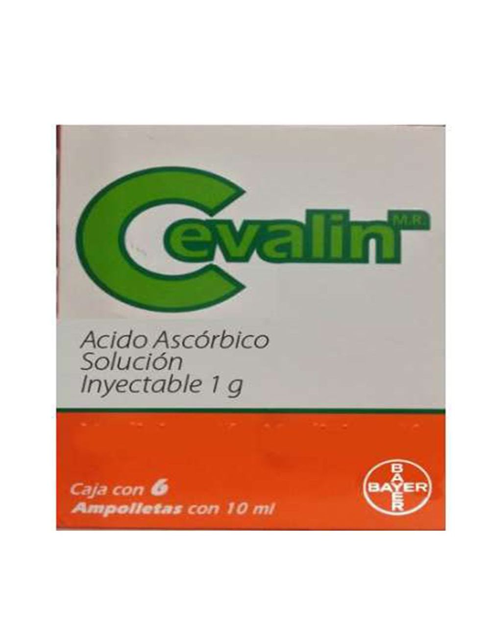 Cevalin 1g Solución Inyectable Caja Con 6 Ampolletas Con 10mL Cada Una Cevalin 1g Solución Inyectable Caja Con 6 Ampolletas Con 10mL Cada Una