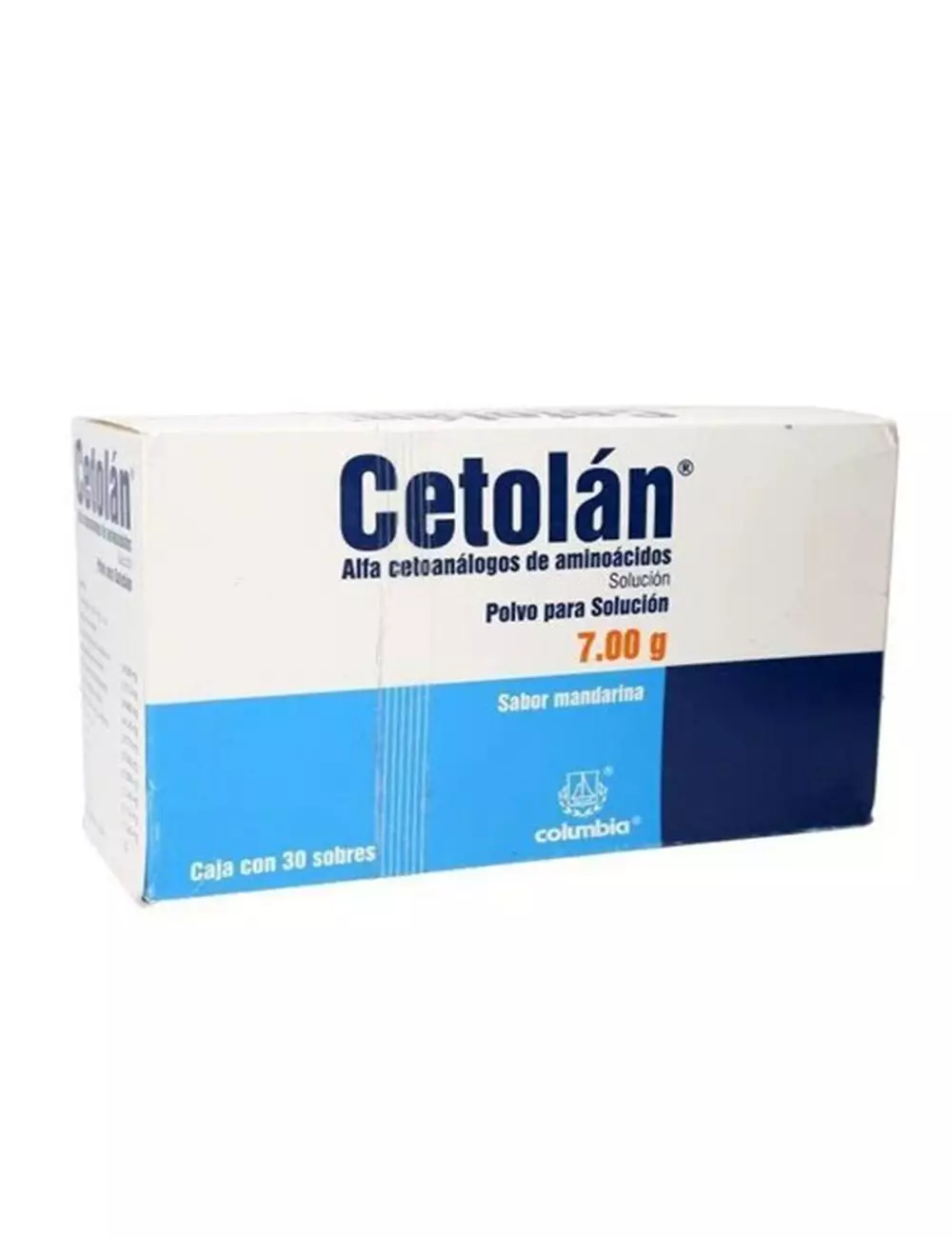 Celotán® 7 g (Alfa cetoanálogos de aminoácidos) - Caja con 30 Sobres | Columbia