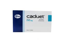 Caduet 5 mg Caja De 10 Tabletas.