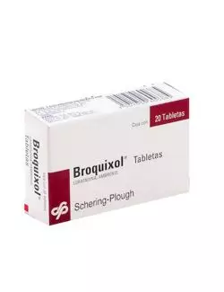 Bronquixol 5mg/30mg Caja Con 20 Tabletas - Mucolítico