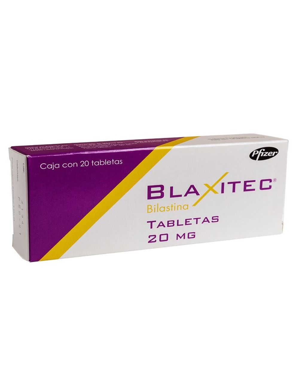 Blaxitec® 20mg (Bilastina) - 20 + 10 Tabletas - Pfizer