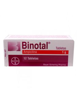 Binotal 1 g Caja Con 12 Tabletas -RX2