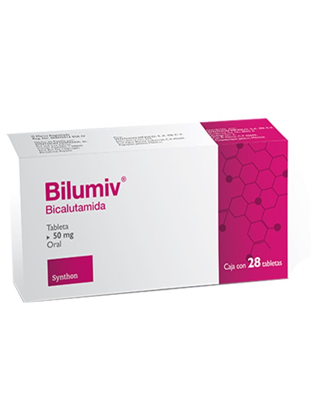 Bilumiv® 50 mg (Bicalutamida) - 28 Tabletas - Synthon