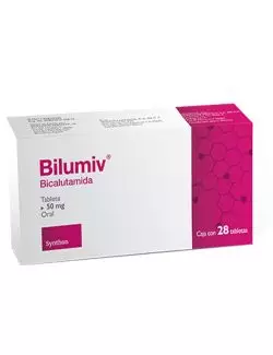 Bilumiv® 50 mg (Bicalutamida) - 28 Tabletas - Synthon