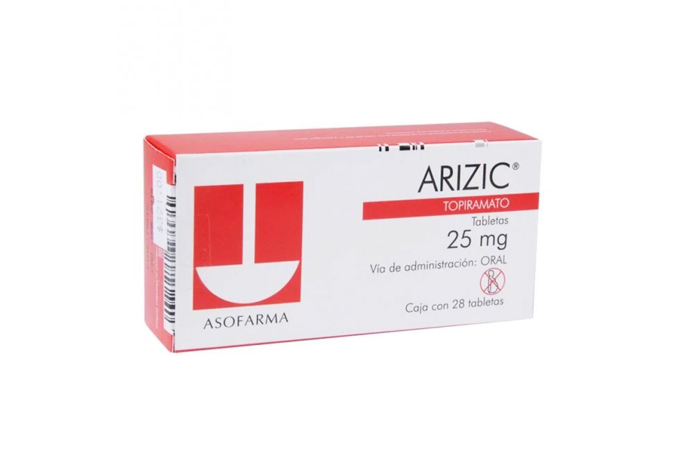Arizic 25 mg Caja Con 28 Tabletas