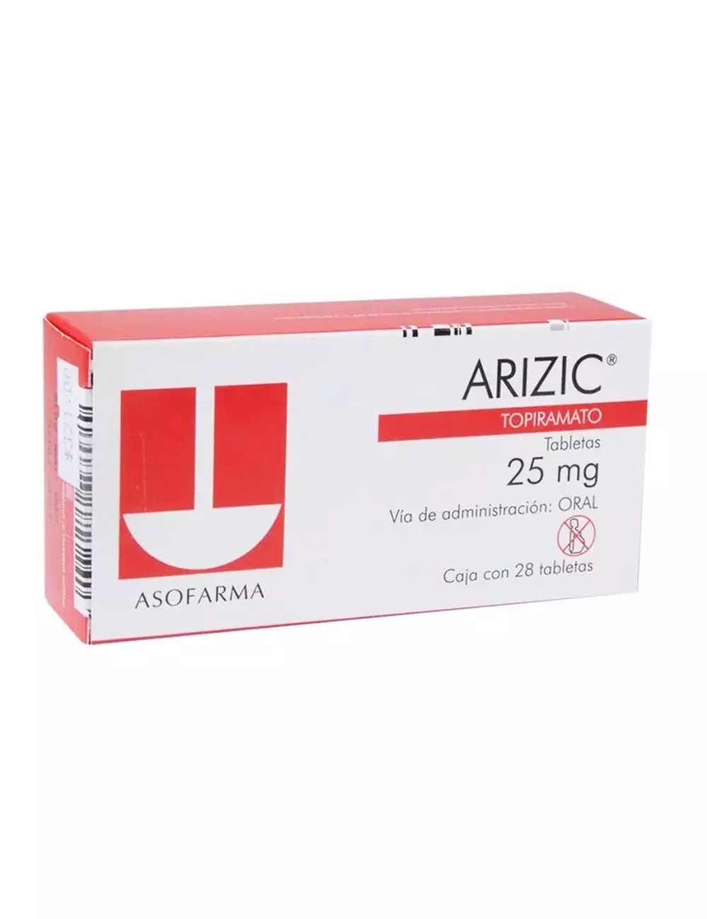 Arizic 25 mg Caja Con 28 Tabletas