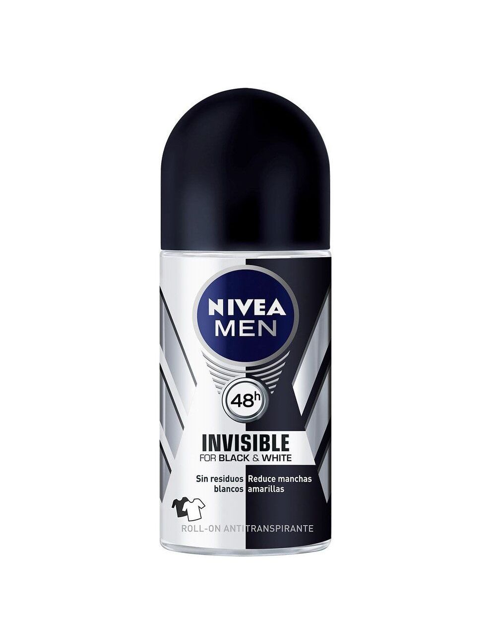 Antitranspirante Nivea Men Black & White Roll-On Con 25 mL