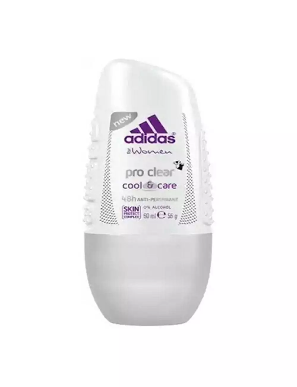 Antitranspirante Adidas For Women Pro Clear Cool & Care Roll-On Con 45 mL