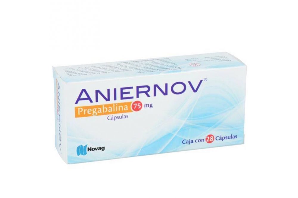 Aniervog 75 mg Con 28 Cápsulas