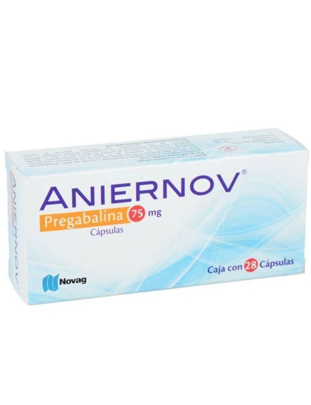 Aniervog 75 mg Con 28 Cápsulas