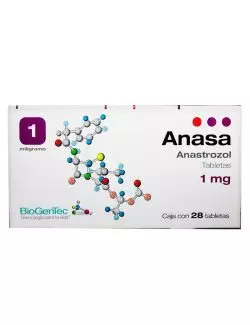 Anasa 1 mg Caja Con 28 Tabletas