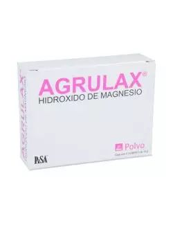 Agrulax Magnesia Hidratada Caja Con 5 Sobres De !5g Cada Uno