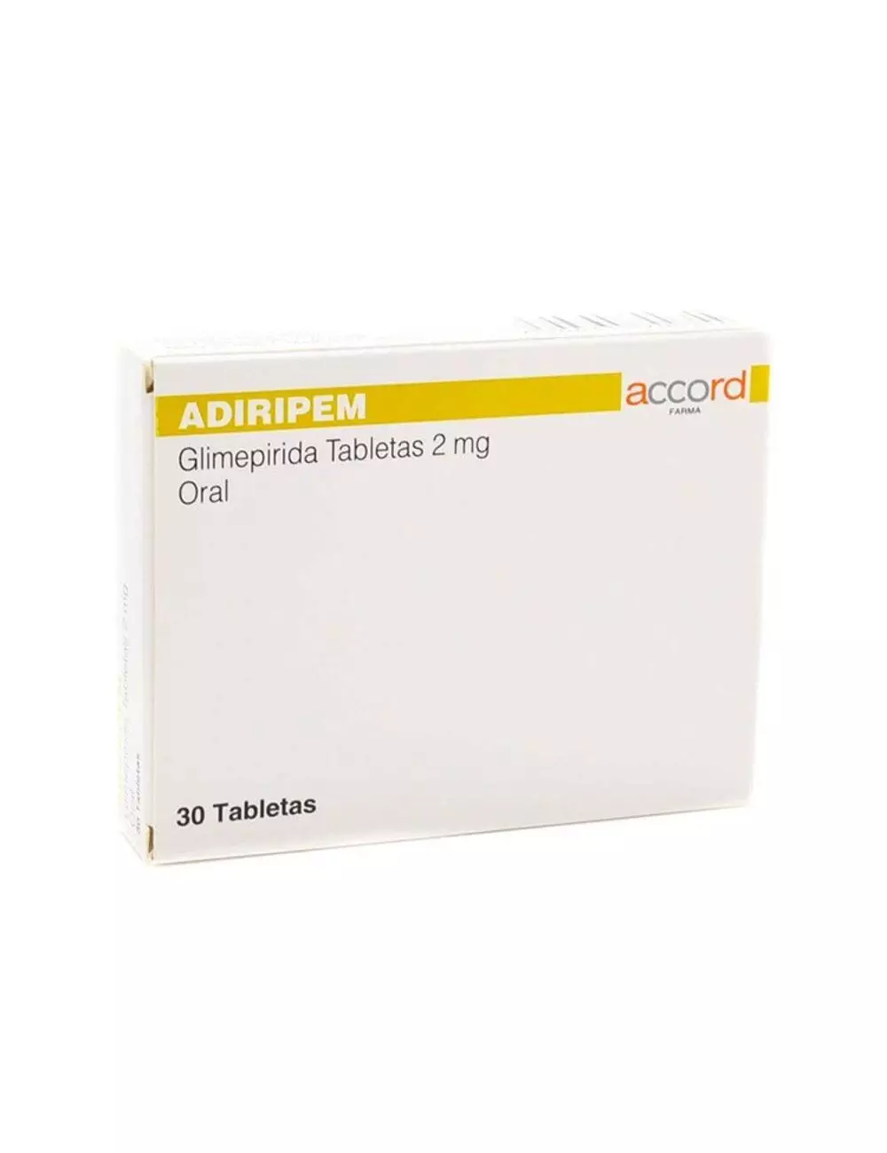 Adiripem 2 mg Con 30 Tabletas